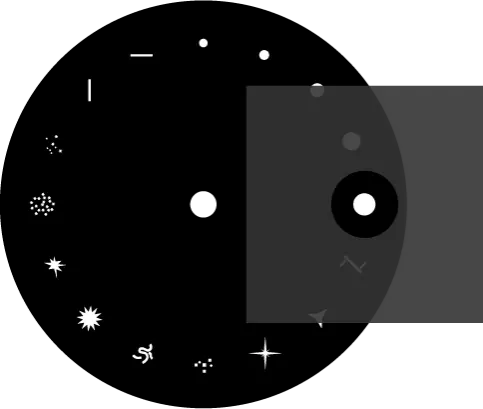 Gobos do moving head beam