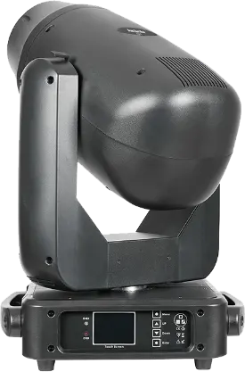Moving head beam 460w led vista traseira