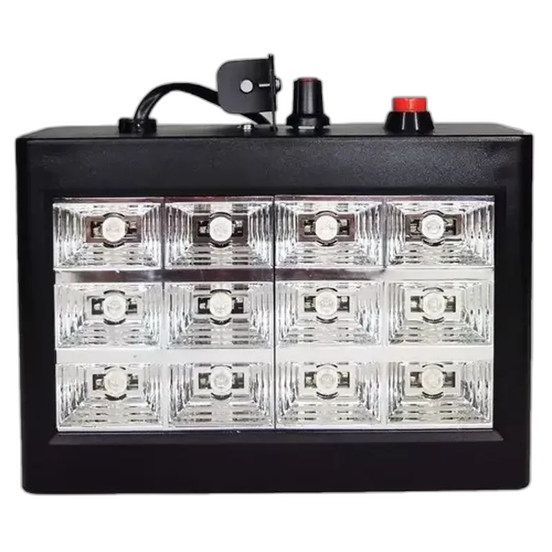 Strobo Rítmico 12 LEDs Branco