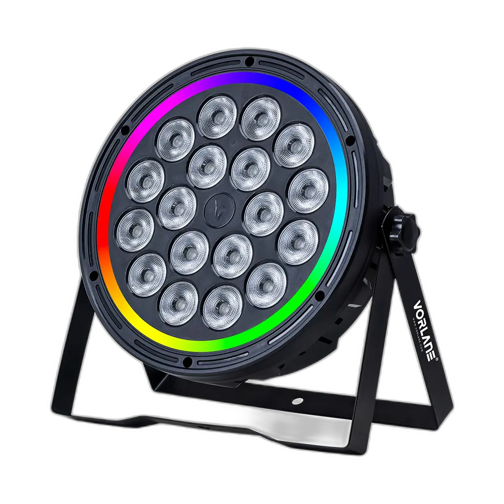 Par Led 18x18W RGBWA+UV Com Borda