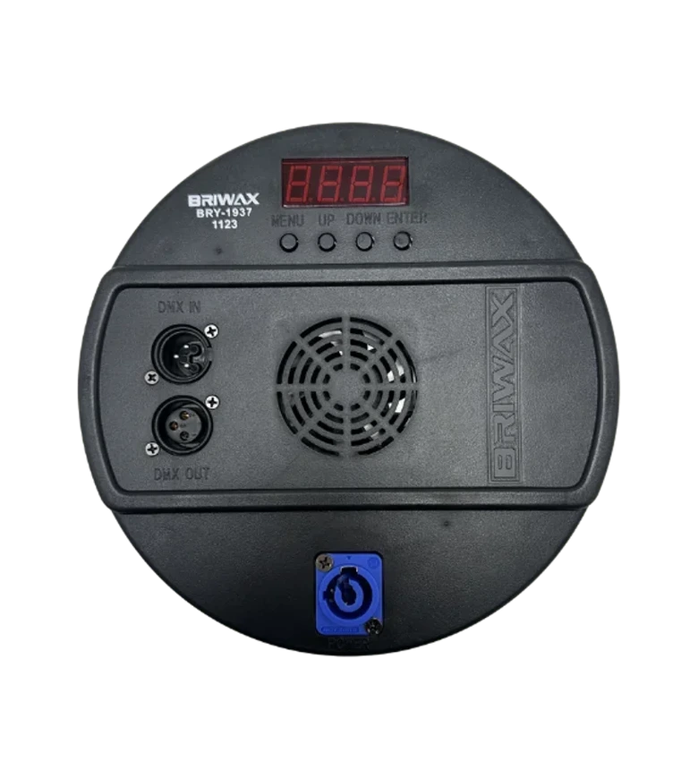 Par Led 18x18W RGBWA+UV Em Plástico Reforçado Com A/c Powercom - foto 2